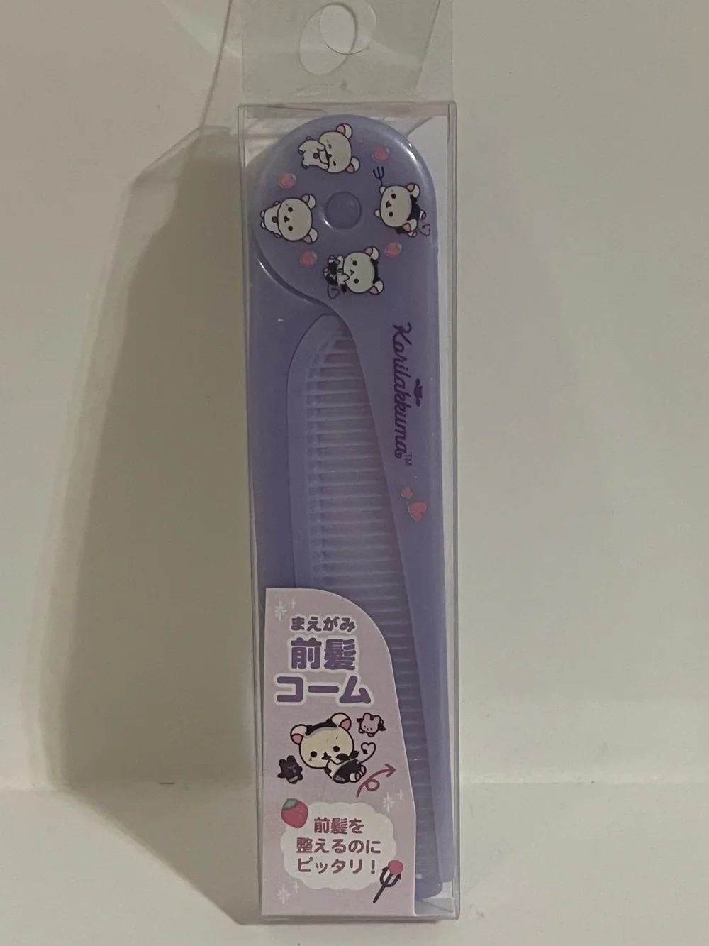 Korilakkuma Devil Series Foldable Comb